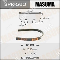 MASUMA Колодки дисковые masuma, an-753wk, np5029, p49057 front 1/12