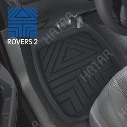 CARFORT Коврики а/м carfort rovers 2 термопласт nbr, к-т 4шт. black 1/4