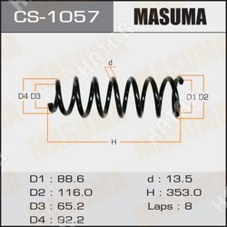 MASUMA Пружина подвески masuma rear markii/ gx110