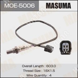 MASUMA Датчик кислородный masuma, civic, civic hybrid / k20a, lda2