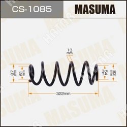 MASUMA Пружина подвески masuma rear prius / zvw50