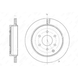 G-BRAKE Диск тормозной вентилируемый g-brake