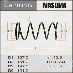 MASUMA Пружина подвески masuma front corolla/ ae100, ae111, ae114, ce114