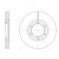 G-BRAKE Диск тормозной g-brake