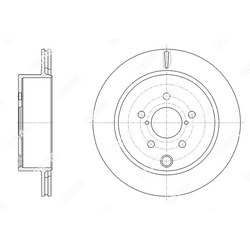 G-BRAKE Диск тормозной вентилируемый g-brake