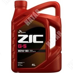 ZIC Zic трансм. g-5 80w90 gl-5 4л 1/4