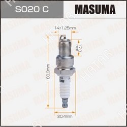 MASUMA Свеча зажигания masuma bp6es7811