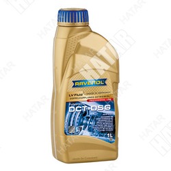 RAVENOL Масло трансмиссионное dct/dsg lv 1л синтетика+пао