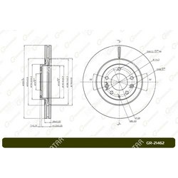 G-BRAKE Диск тормозной g-brake