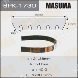 MASUMA Ремень ручейковый masuma