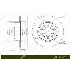 G-BRAKE Диск тормозной g-brake