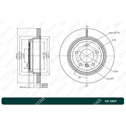 G-BRAKE Диск тормозной g-brake