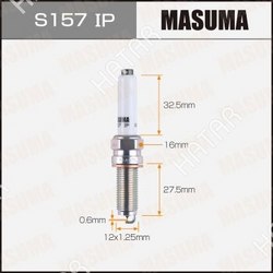 MASUMA Свеча зажигания masuma iridium+platinum ldk8rtbip