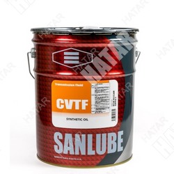 SANLUBE Масло трансмиссионное cvtf 20л синтетика