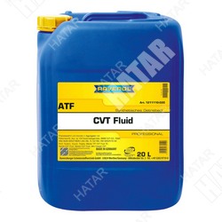 RAVENOL Масло трансмиссионное cvt 20л синтетика