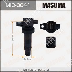 MASUMA Катушка зажигания masuma, kia rio iii, soul ii / gamma