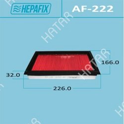 HEPAFIX Воздушный фильтр an-222 hepafix 1/40