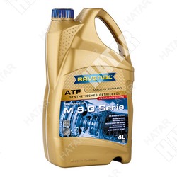 RAVENOL Масло трансмиссионное atf m 9-g 4л синтетика