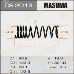 MASUMA Пружина подвески masuma rear wingroad/ wfy11