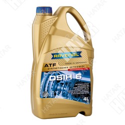 RAVENOL Масло трансмиссионное atf dsih 6 4л синтетика