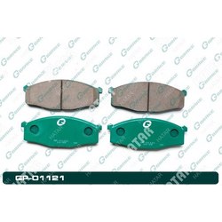 G-BRAKE Тормозные колодки, комплект