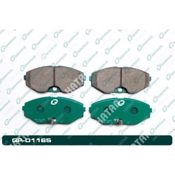 G-BRAKE Тормозные колодки, комплект