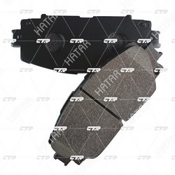 CTR Ckt-68 колодки тормозные дисковые перед