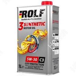 ROLF Rolf 3-synthetic 5w30 c3 синтетика 1л 1/12