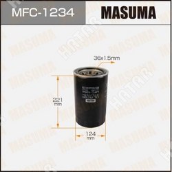 MASUMA Масляный фильтр c-223 masuma