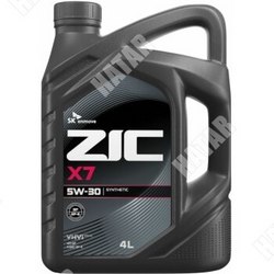ZIC Zic x7 5w30 sp, ilsac gf-6 4л бензин, синтетика 1/4