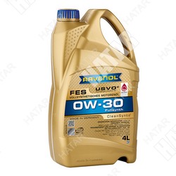 RAVENOL Масло моторное fes 0w-30 4л синтетика+пао