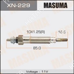 MASUMA Свеча накаливания masuma cp-03 /td27, qd32  1/10/100