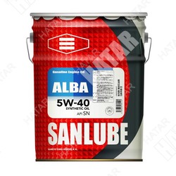 SANLUBE Масло моторное 5w-40 sp/gf-6a 20л синтетика
