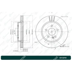 G-BRAKE Диск тормозной g-brake