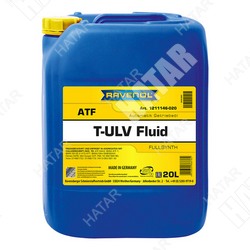 RAVENOL Масло трансмиссионное atf t-ulv 20л синтетика+пао