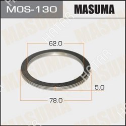 MASUMA Кольцо глушителя masuma 62 х 78