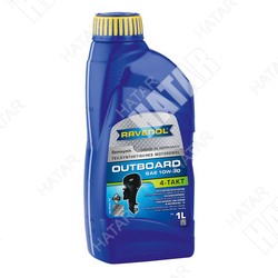 RAVENOL Масло моторное 10w-30 1л outboard 4t полусинтетика