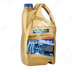 RAVENOL Масло трансмиссионное cvtf ns3/j4 4л синтетика