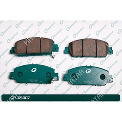 G-BRAKE Тормозные колодки, комплект