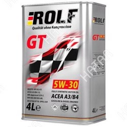 ROLF Rolf gt 5w30 sl/cf, a3/b4 синтетика 4л 1/4