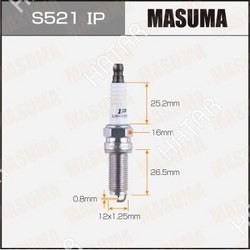 MASUMA Свеча зажигания masuma iridium+platinum ilkr8p8