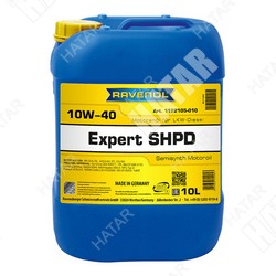 RAVENOL Масло моторное 10w-40 10л expert shpd полусинтетика