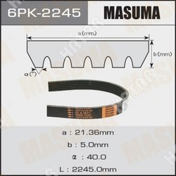 MASUMA Ремень ручейковый masuma