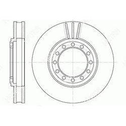 G-BRAKE Диск тормозной g-brake