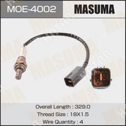 MASUMA Датчик кислородный masuma, mazda 3, mazda 5 / l8-de, lf-ve