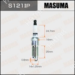 MASUMA Свеча зажигания masuma iridium+platinum ilztr6a8g