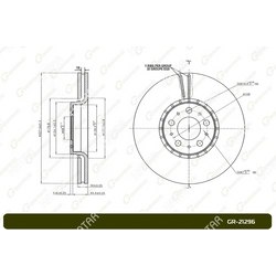 G-BRAKE Диск тормозной g-brake
