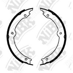 NIBK Колодки барабанные nibk