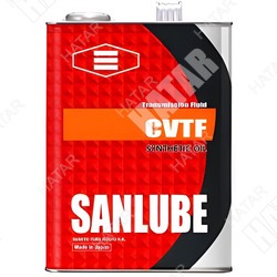 SANLUBE Масло трансмиссионное cvtf 4л синтетика