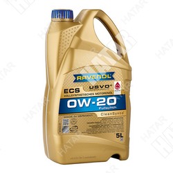 RAVENOL Масло моторное 0w-20 5л ecs ecosynth синтетика+пао